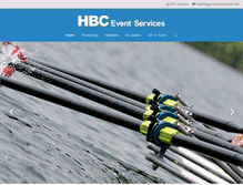 Tablet Screenshot of hbceventservices.com